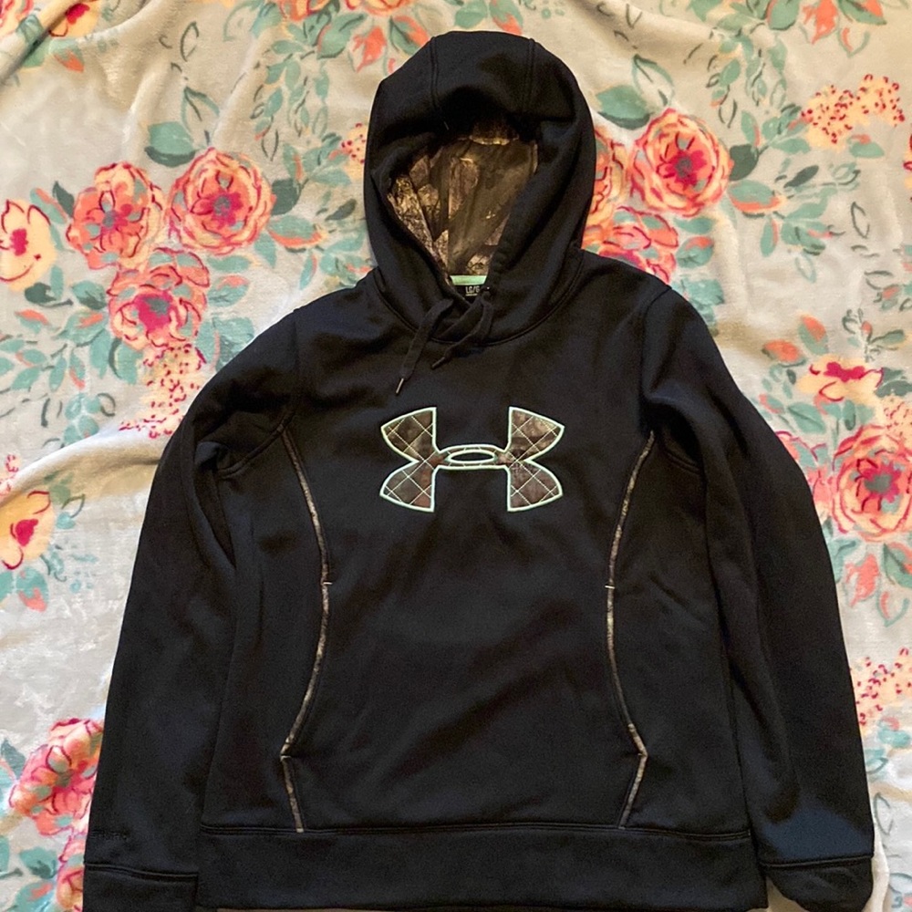 Under Armour hoodie/black/camo